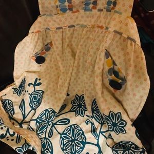 Anthropologie vintage style apron